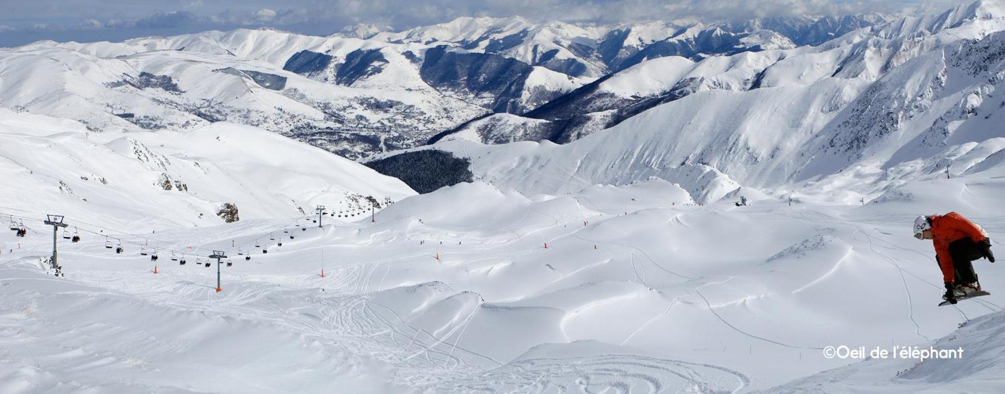 Les Gourgs Blancs - 80M Des Pistes - 6 Personnes Leilighet Génos Eksteriør bilde